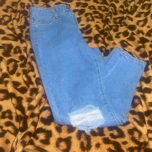 Boohoo Distressed Jeans